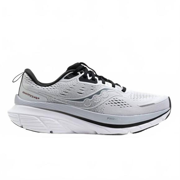 NEW SAUCONY men's guide 18 shoe - wide in cloud/black